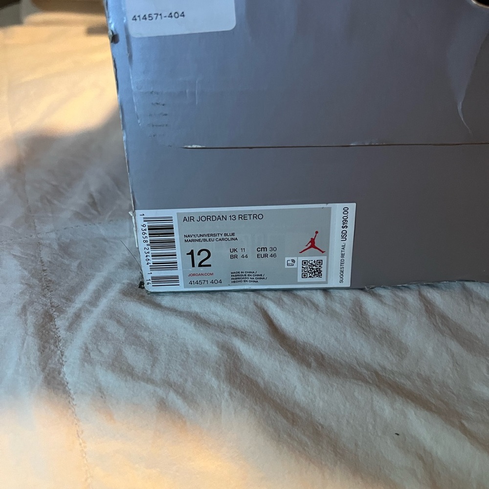 Retro 13s “ Flint” Size 12 worn twice, hit me